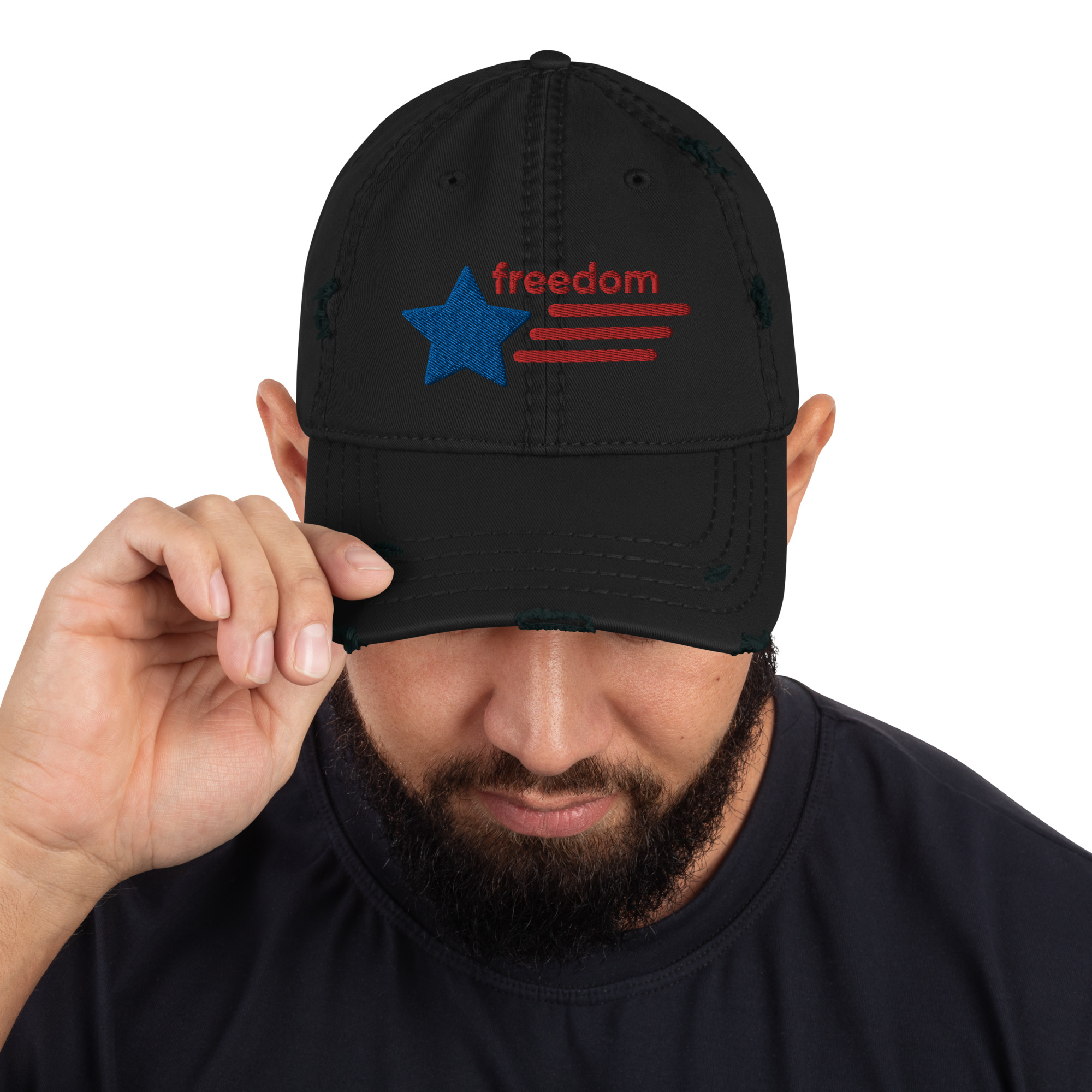 Freedom/ Flag Hat - Bobs Little Sport Shop